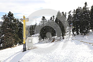 Snowy weather Ski holidays Winter sport and outdoor activities Outdoor tourism, Bursa (Turkey), Uludag ski lift