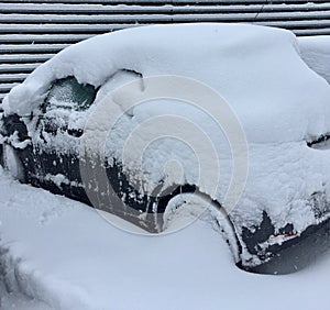 Snowy wheels