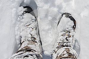 Snowy Winter Boots