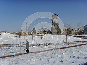 After the snowÃ¯Â¼Å Chinese northern cities photo