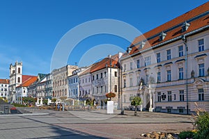 SNP Square in Banska Bystrica, Slovakia