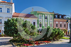 SNP Square in Banska Bystrica, Slovakia