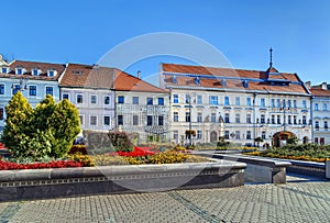 SNP Square in Banska Bystrica, Slovakia