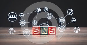 SNS. Social Networking Service. Technology. Business