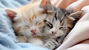 Snuggle Buddies: Cozy Kitten Cuddles