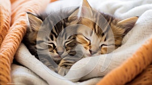 Snuggle Buddies: Cozy Kitten Cuddles