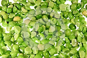 Soaked dry pea background photo