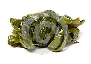 Soaked wakame seaweed, japanese food