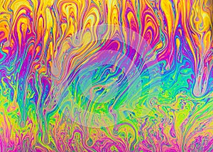 Soap Bubble Abstract ,Multicolored soap bubble abstract background