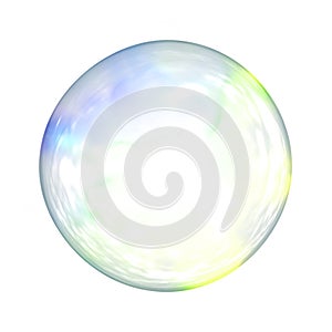 Soap bubble background illustration