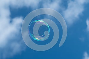 Soap Bubble (Clouds and Sky)