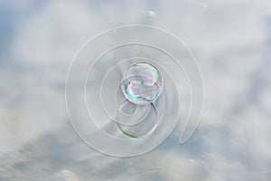 Little soap bubble