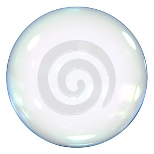 Soap Bubble Isolated