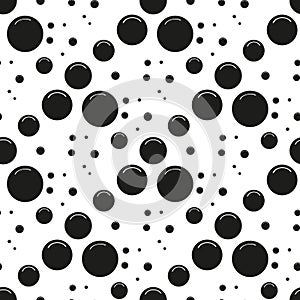 Soap bubble vector black icons isolated. Soap black water bubble collection of illustration