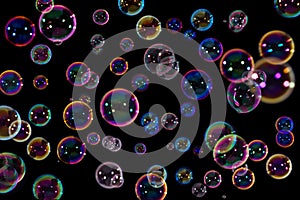 Soap bubbles photo