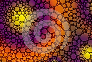 Soap bubbles pattern