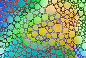 Soap bubbles pattern