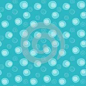Soap bubbles seamless background
