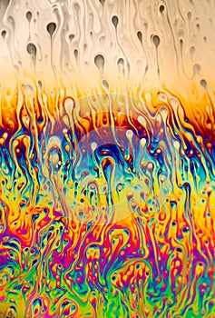 Soap film macro