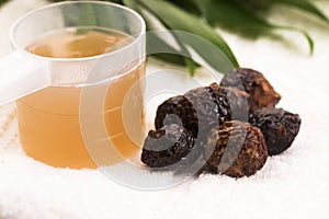 Soap nuts. Pile, cleanser.