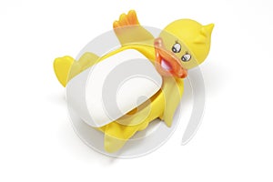 Soap on Rubber Duck Soap Dish