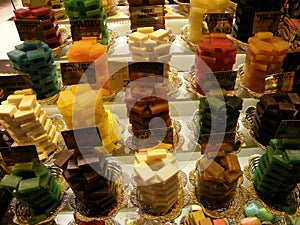 Soaps in the bazzar of Istanbul