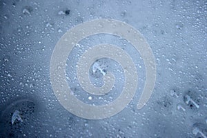 Soapsuds background with air bubbles