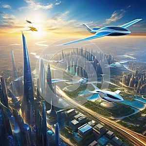 Soaring into the A Vision of Urbanr Mobility and Cityr Taxis in a Autonomous Aerial Passenger Landscape in created with