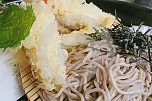 Soba Noodle and Tempura Street Food