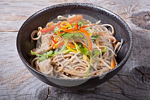 Soba wok noodles