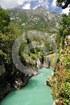 Soca/Isonzo river, Slovenia