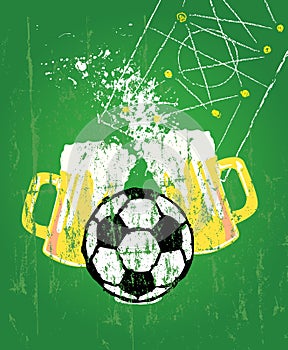 Socce and beer