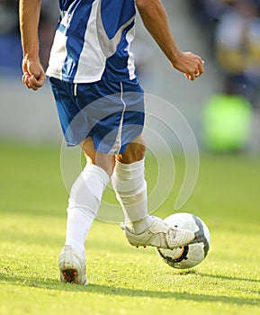 Soccer action