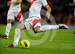 Soccer action