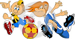 Soccer attack