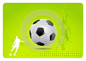 Soccer background (vector)