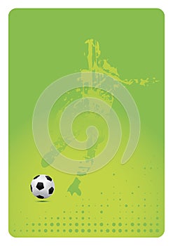 Soccer background (vector)