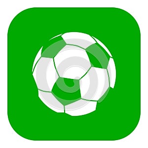 Soccer ball and app icon