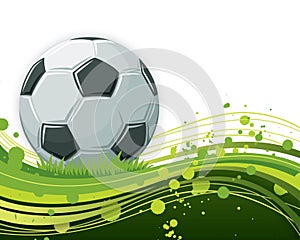 Soccer Ball Background