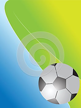 Soccer ball background