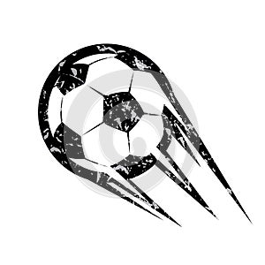 Soccer ball, football vector symbol