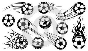 Soccer ball icon photo