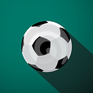 Soccer Ball Icon Vector Football Game Symbol