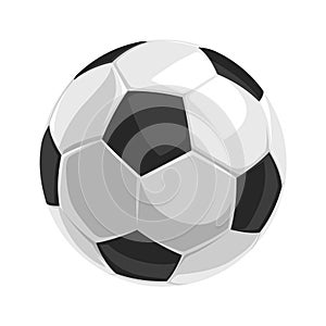 Soccer ball icons. Symbol or emblem. vector