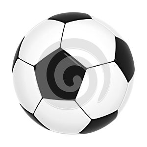 Soccer ball isolated