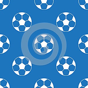 Soccer ball seamless looping texture pattern