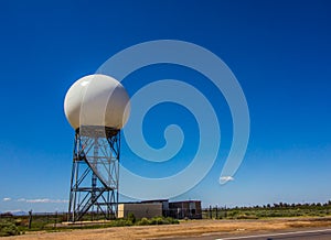 Soccer Ball Shaped Doppler Weather Radar Tower