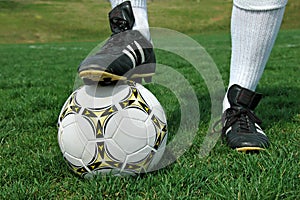 Soccer Ball and Shoes