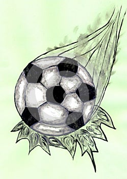 Soccer Ball Sketch