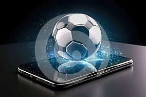 Soccer Ball and Smartphone: Exploring the Sports Betting Concept - Generative AI